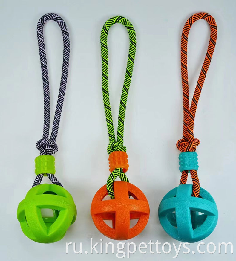 TPR Pet Rope With Ball